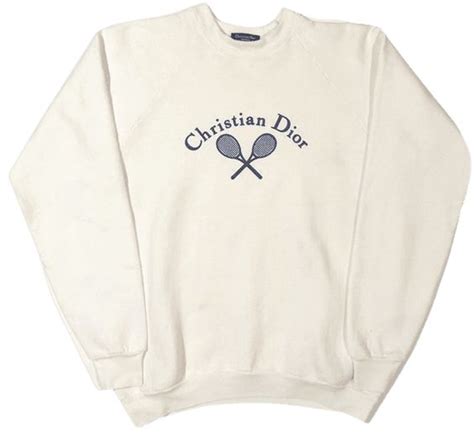 christian dior tennis racket sweatshirt|dior christmas sweatshirts for men.